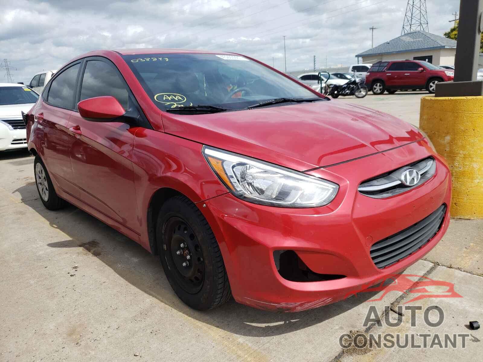 HYUNDAI ACCENT 2016 - KMHCT4AE1GU038843