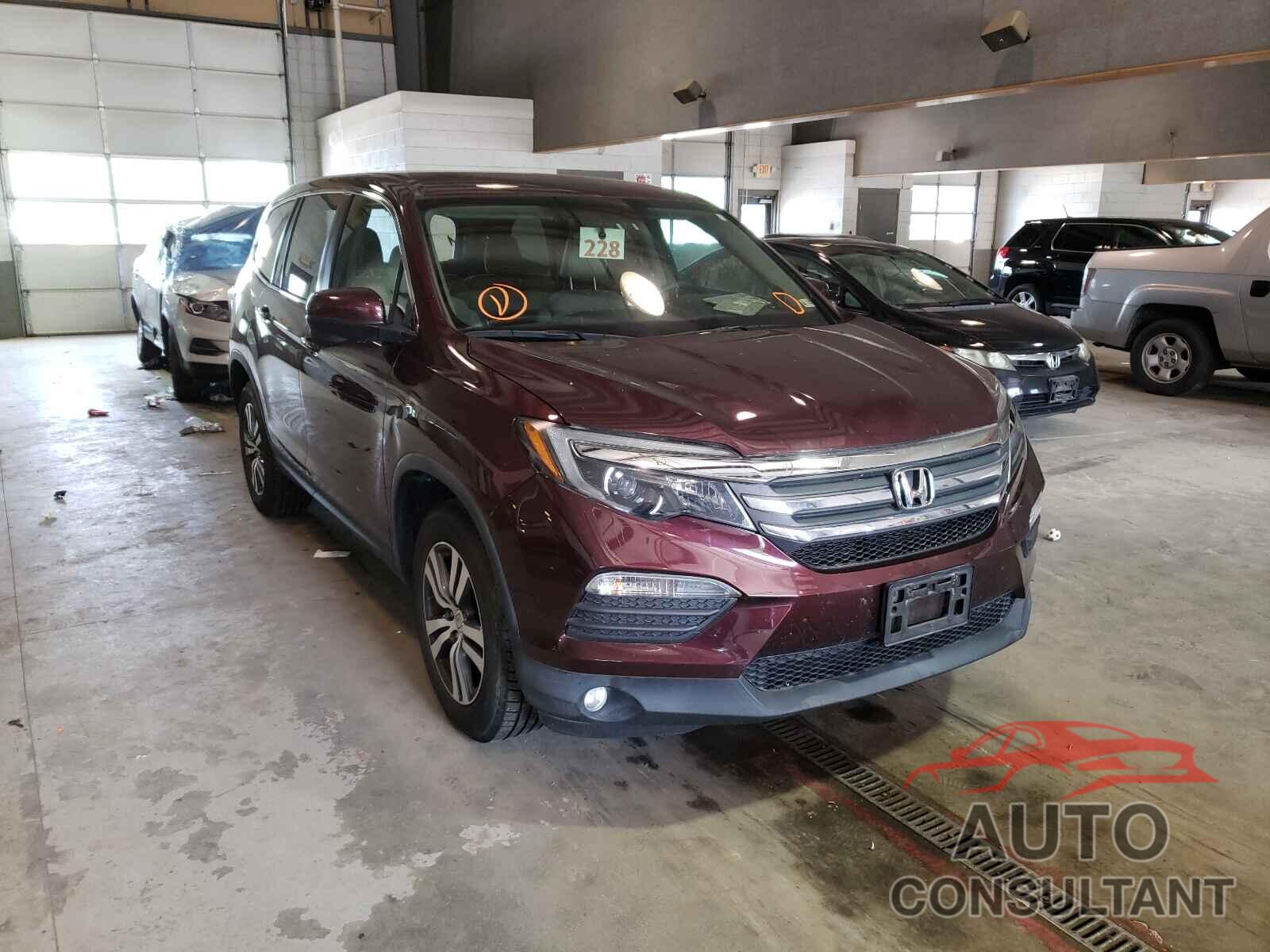 HONDA PILOT 2016 - 5FNYF5H3XGB001875