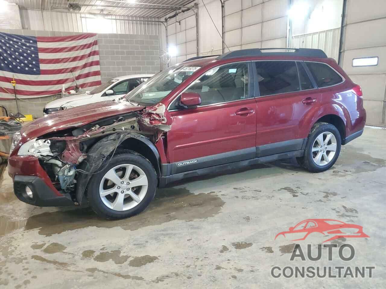 SUBARU OUTBACK 2013 - 4S4BRCCCXD3256622