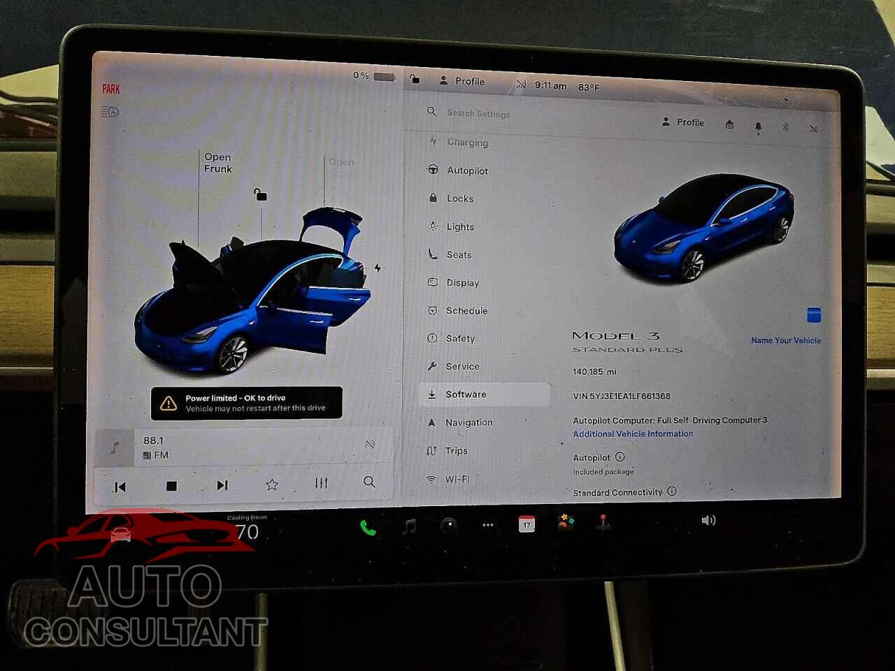 TESLA MODEL 3 2020 - 5YJ3E1EA1LF661368