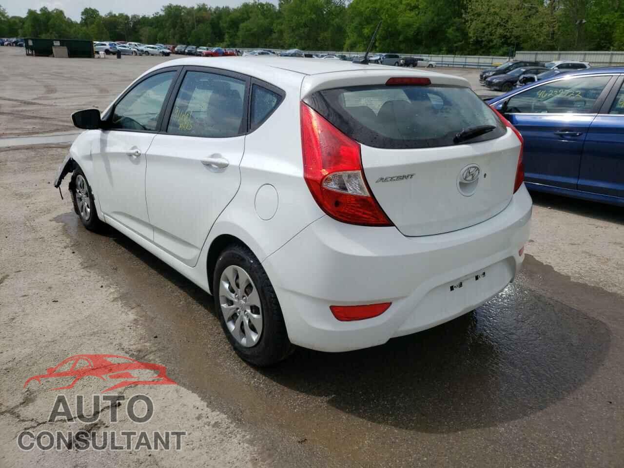 HYUNDAI ACCENT 2017 - KMHCT5AE4HU299360
