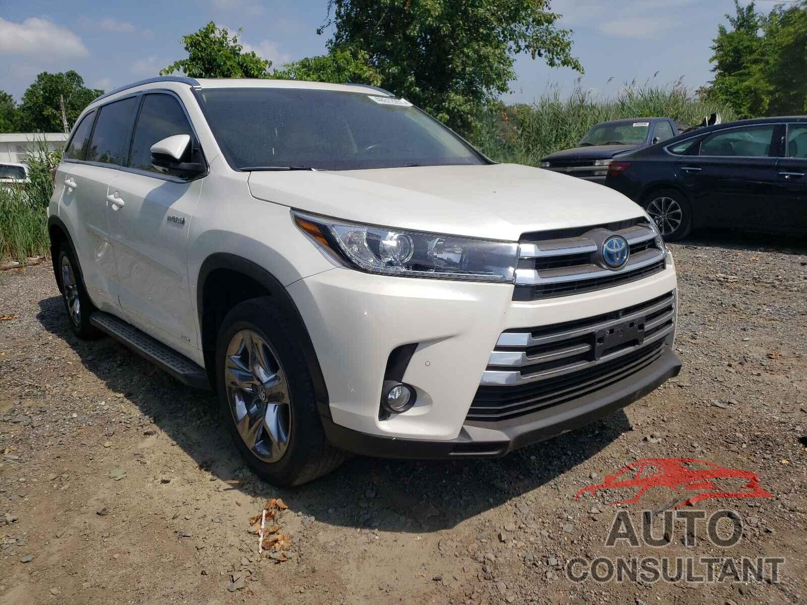 TOYOTA HIGHLANDER 2018 - 5TDDGRFH3JS037363