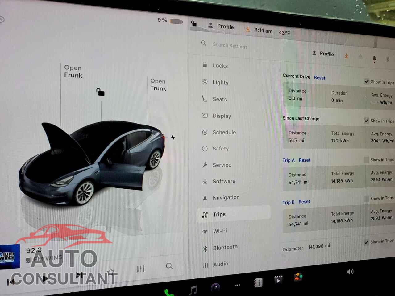 TESLA MODEL 3 2022 - 5YJ3E1EA8NF289868