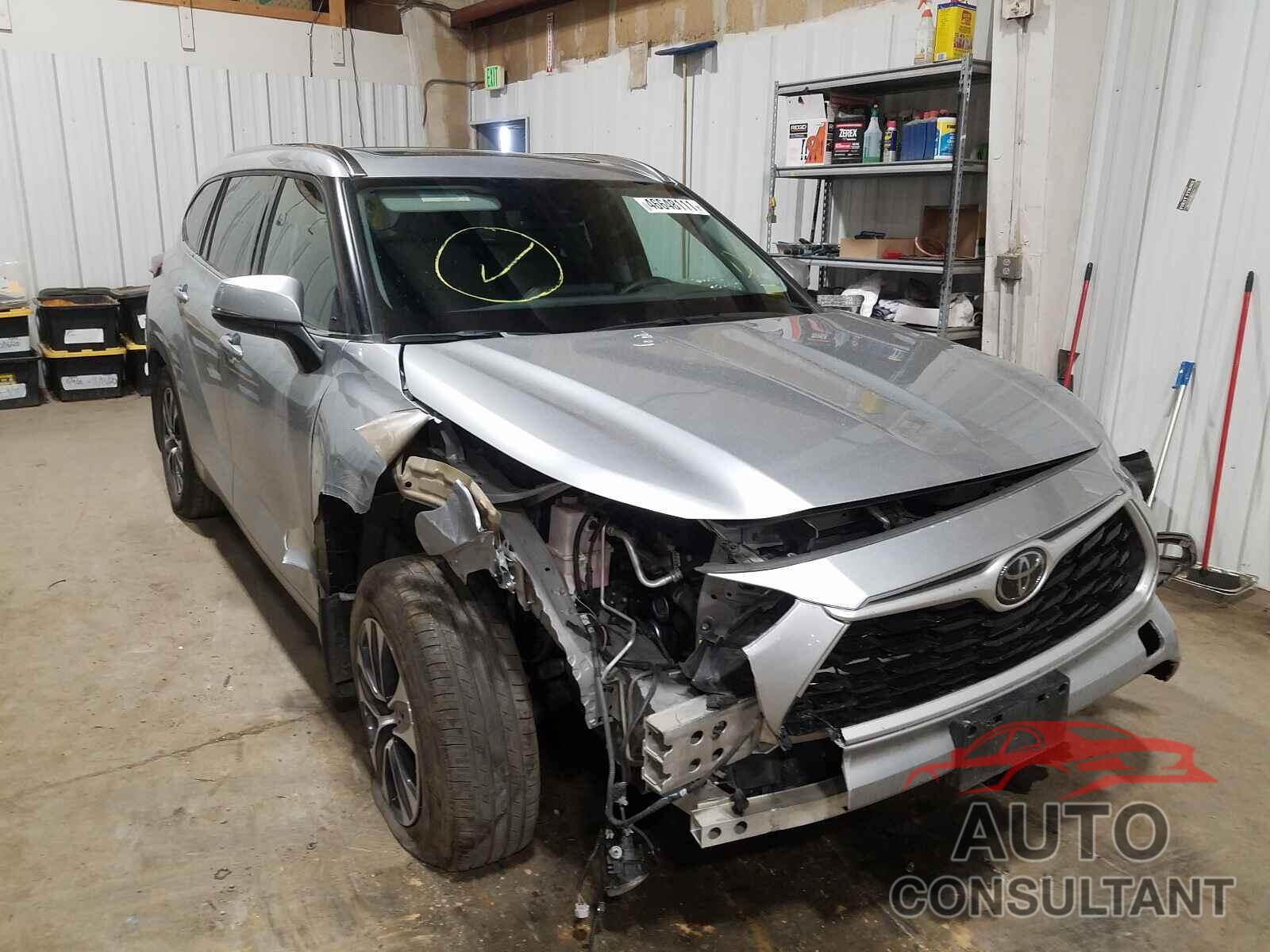 TOYOTA HIGHLANDER 2020 - 5TDGZRBH7LS013258