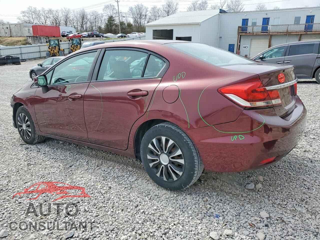 HONDA CIVIC 2013 - 19XFB2F52DE207800