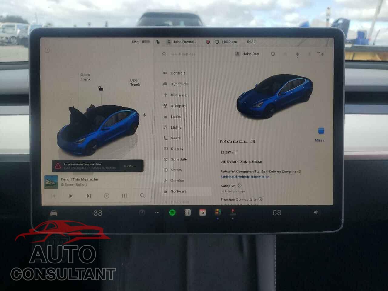 TESLA MODEL 3 2022 - 5YJ3E1EA4NF248458
