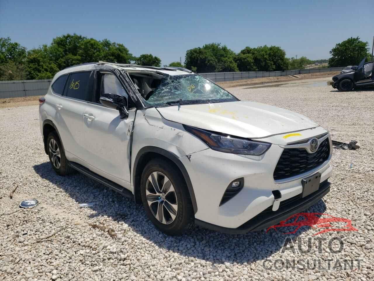 TOYOTA HIGHLANDER 2020 - 5TDGZRAHXLS505249