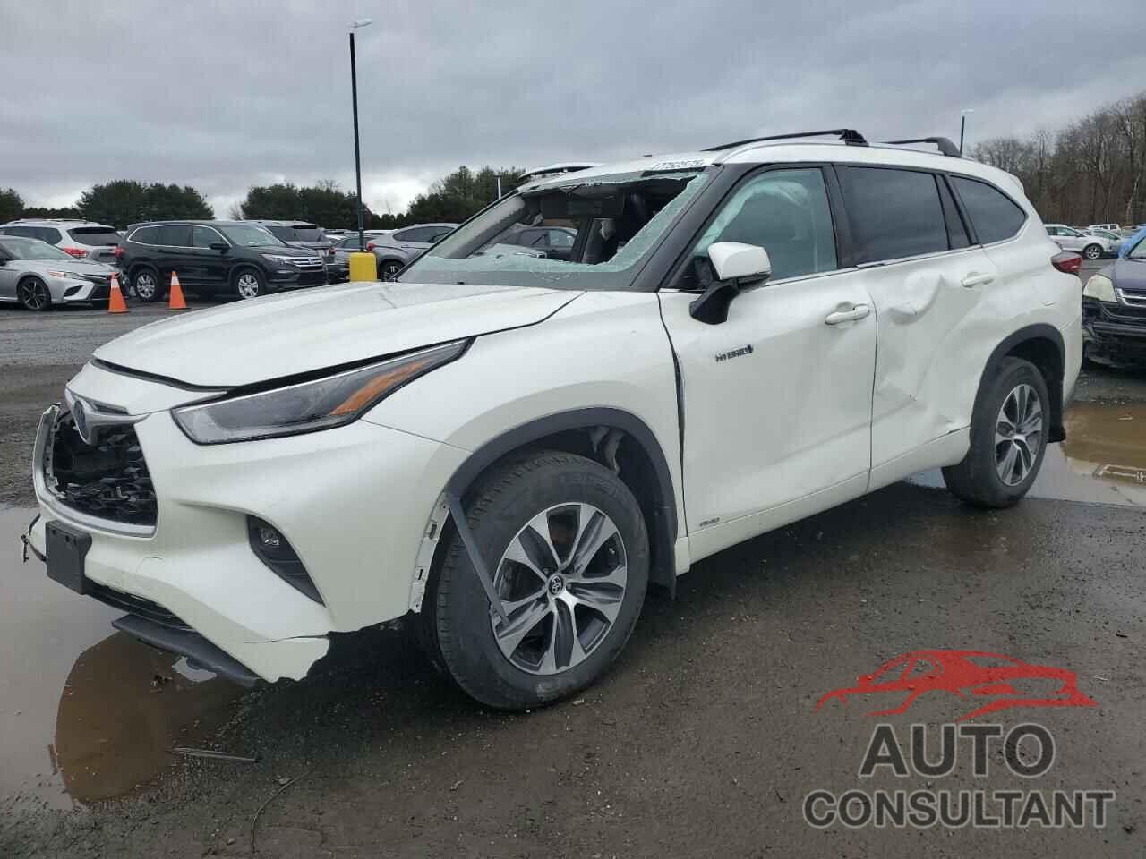 TOYOTA HIGHLANDER 2021 - 5TDGBRCH5MS530420