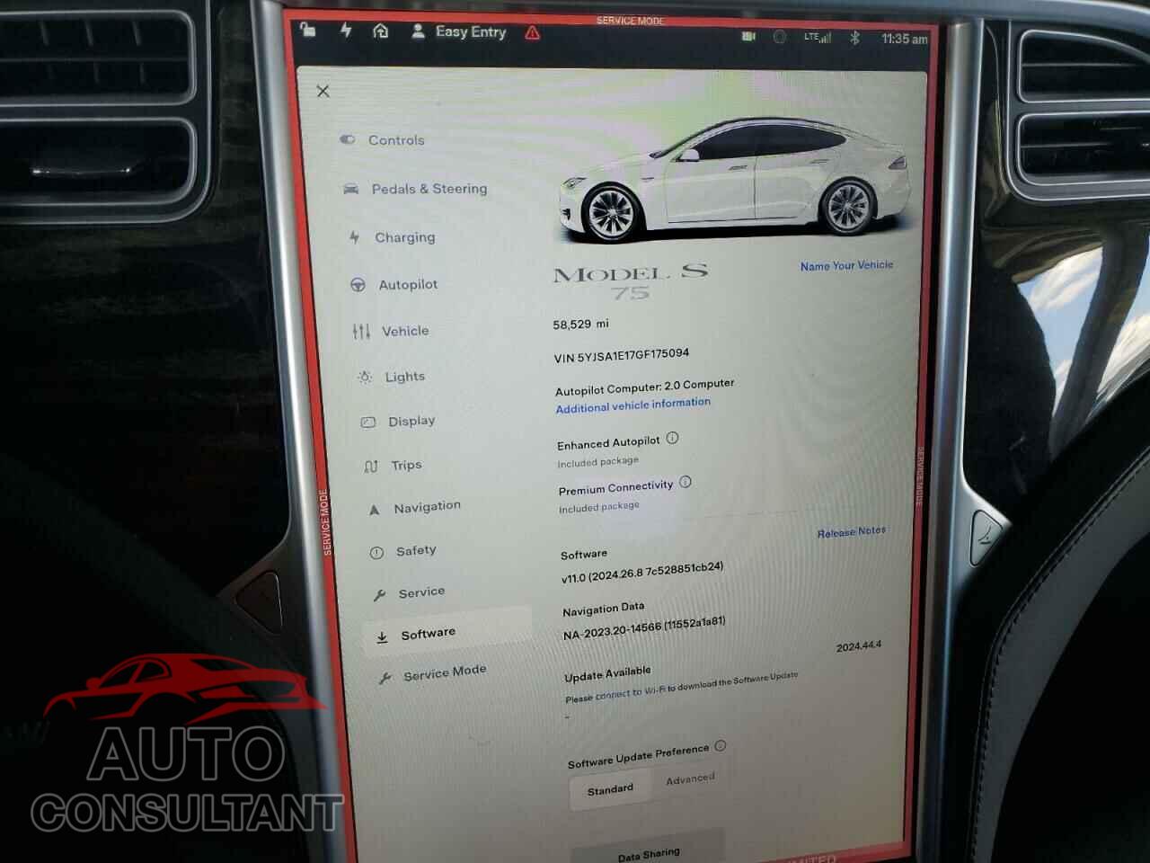 TESLA MODEL S 2016 - 5YJSA1E17GF175094