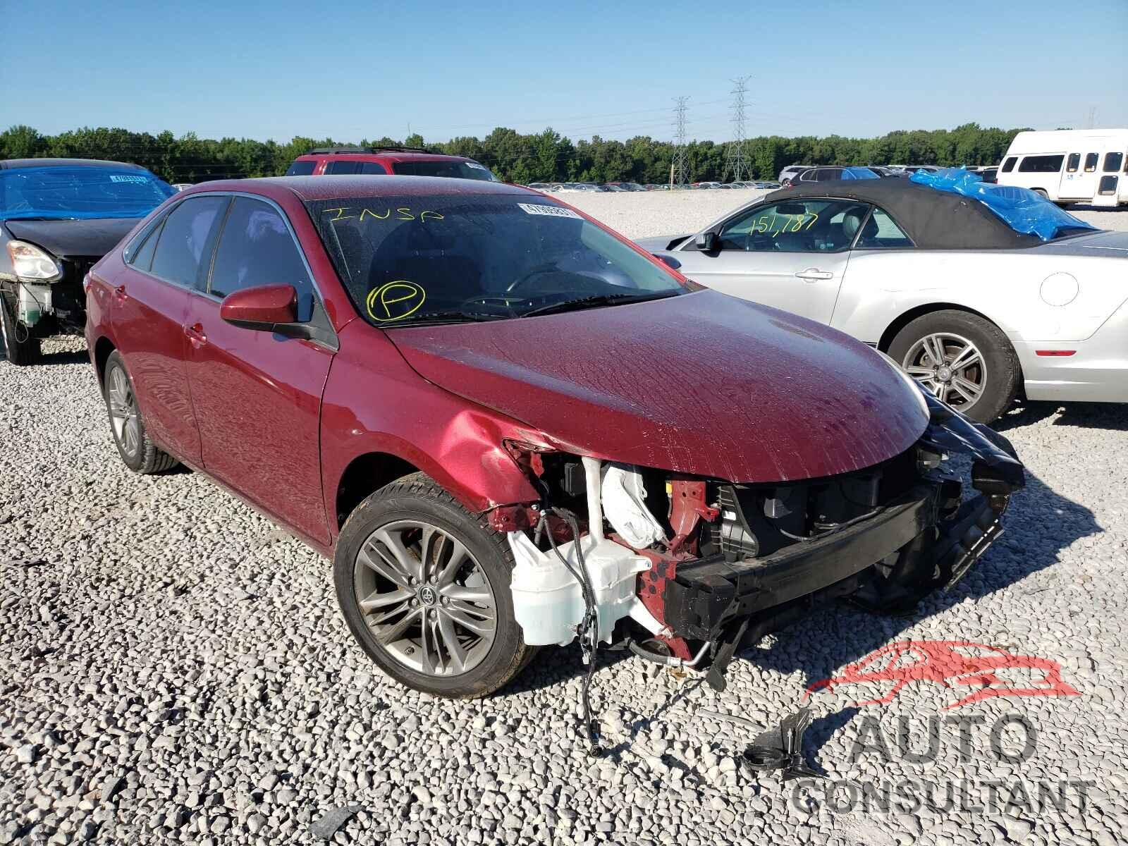 TOYOTA CAMRY 2017 - 4T1BF1FK9HU641606