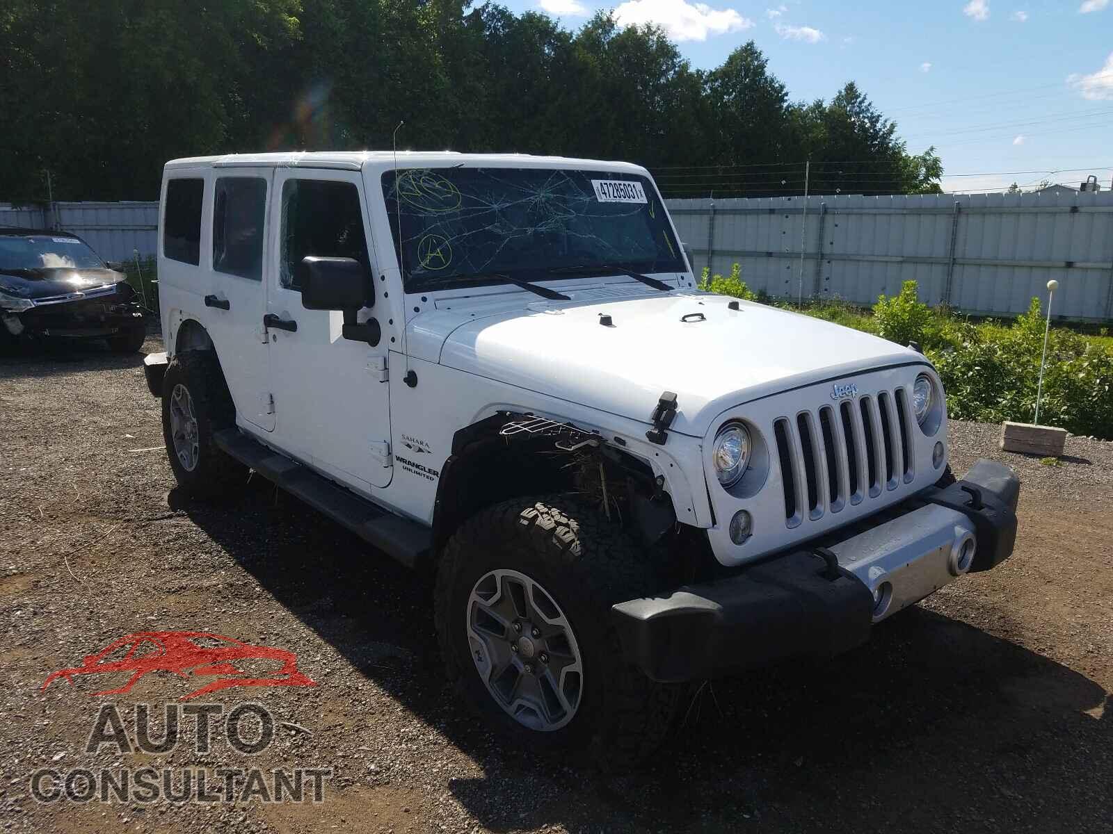 JEEP WRANGLER 2017 - 1C4BJWEG9HL525972