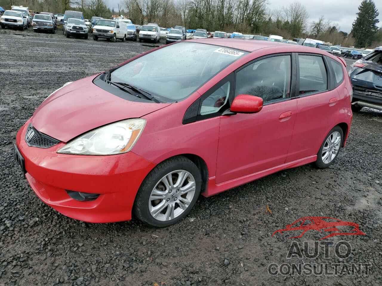 HONDA FIT 2009 - JHMGE88689S063984