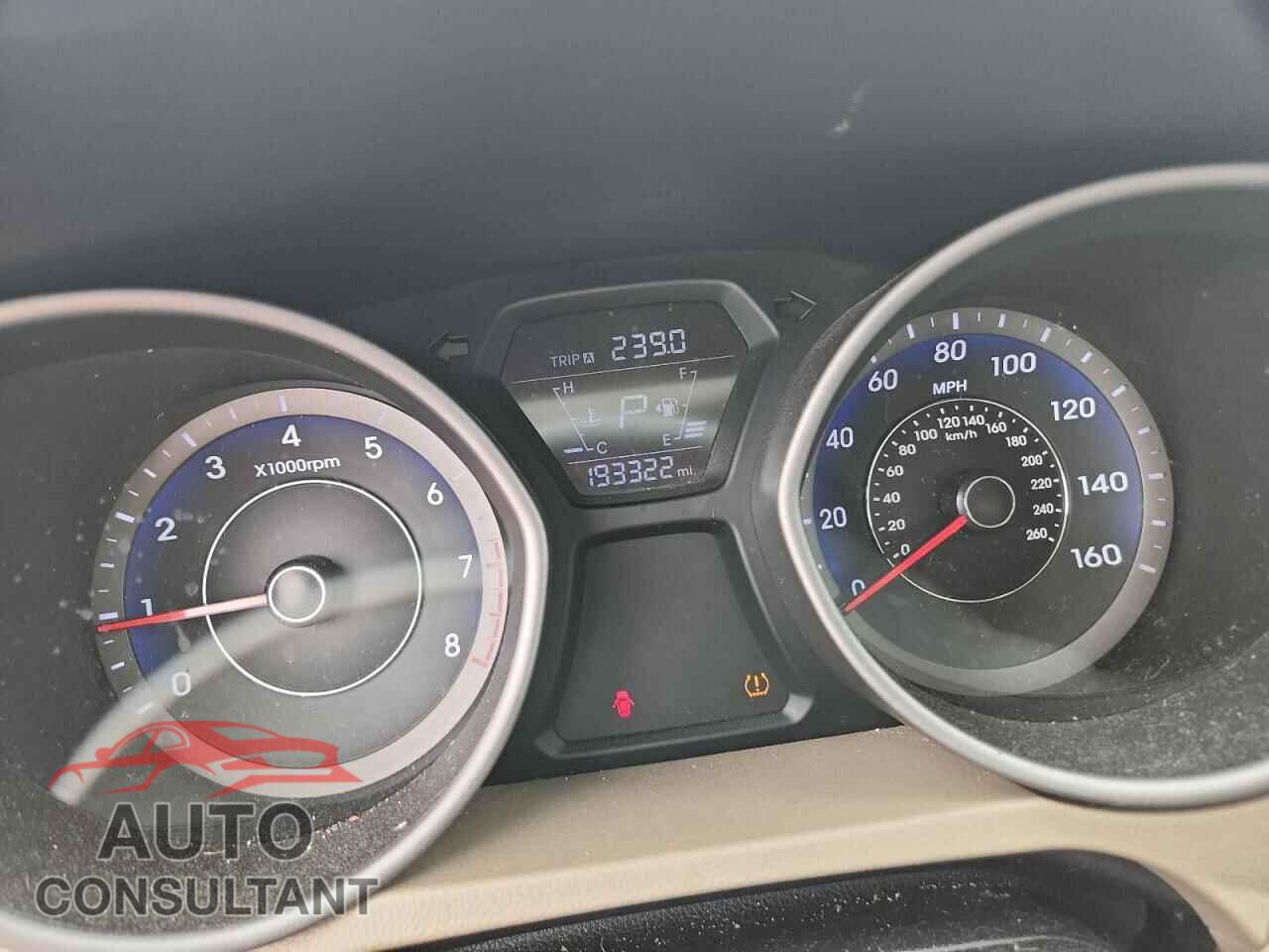 HYUNDAI ELANTRA 2014 - KMHDH4AE7EU048151