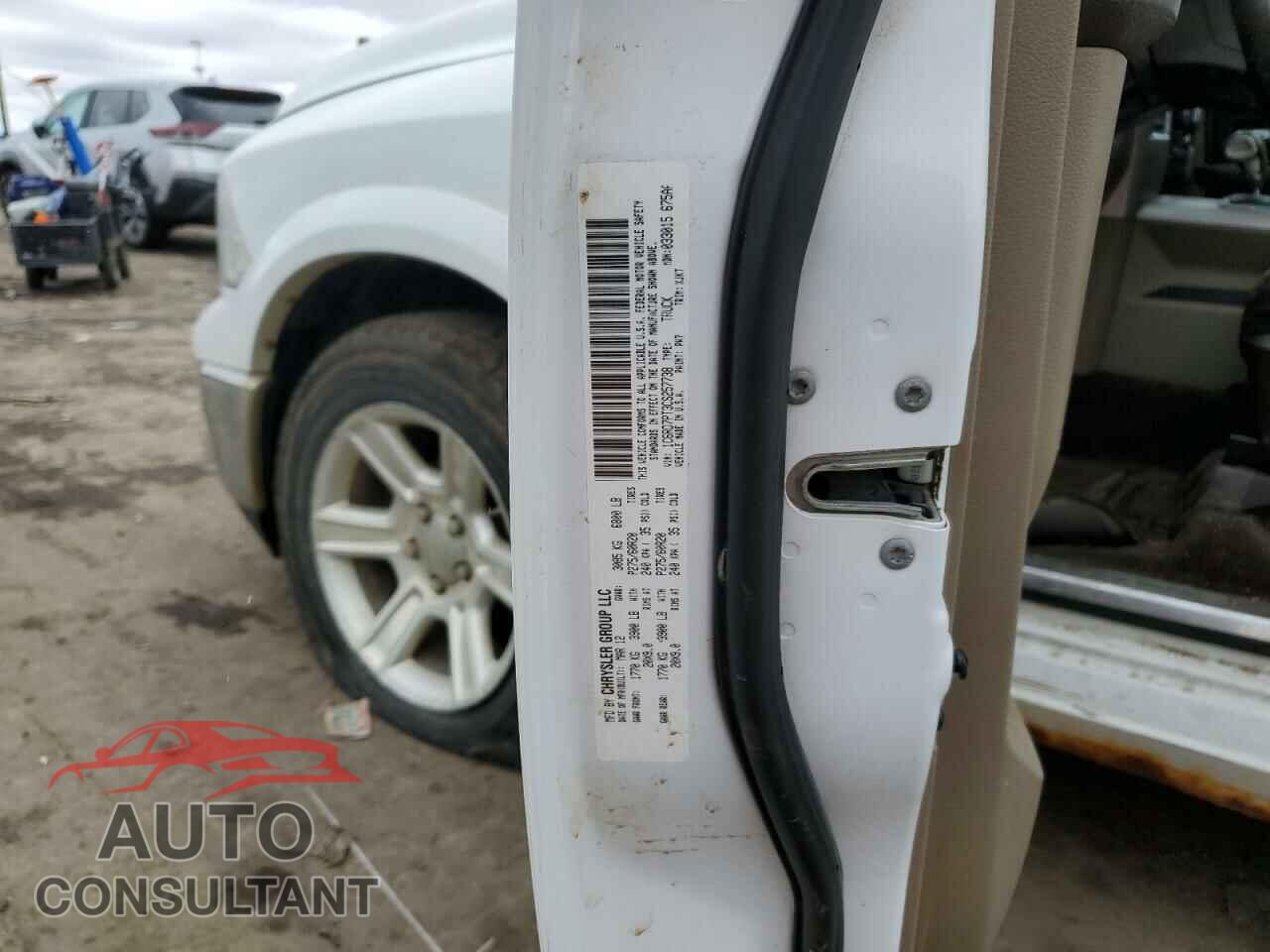 DODGE RAM 1500 2012 - 1C6RD7PT3CS257738