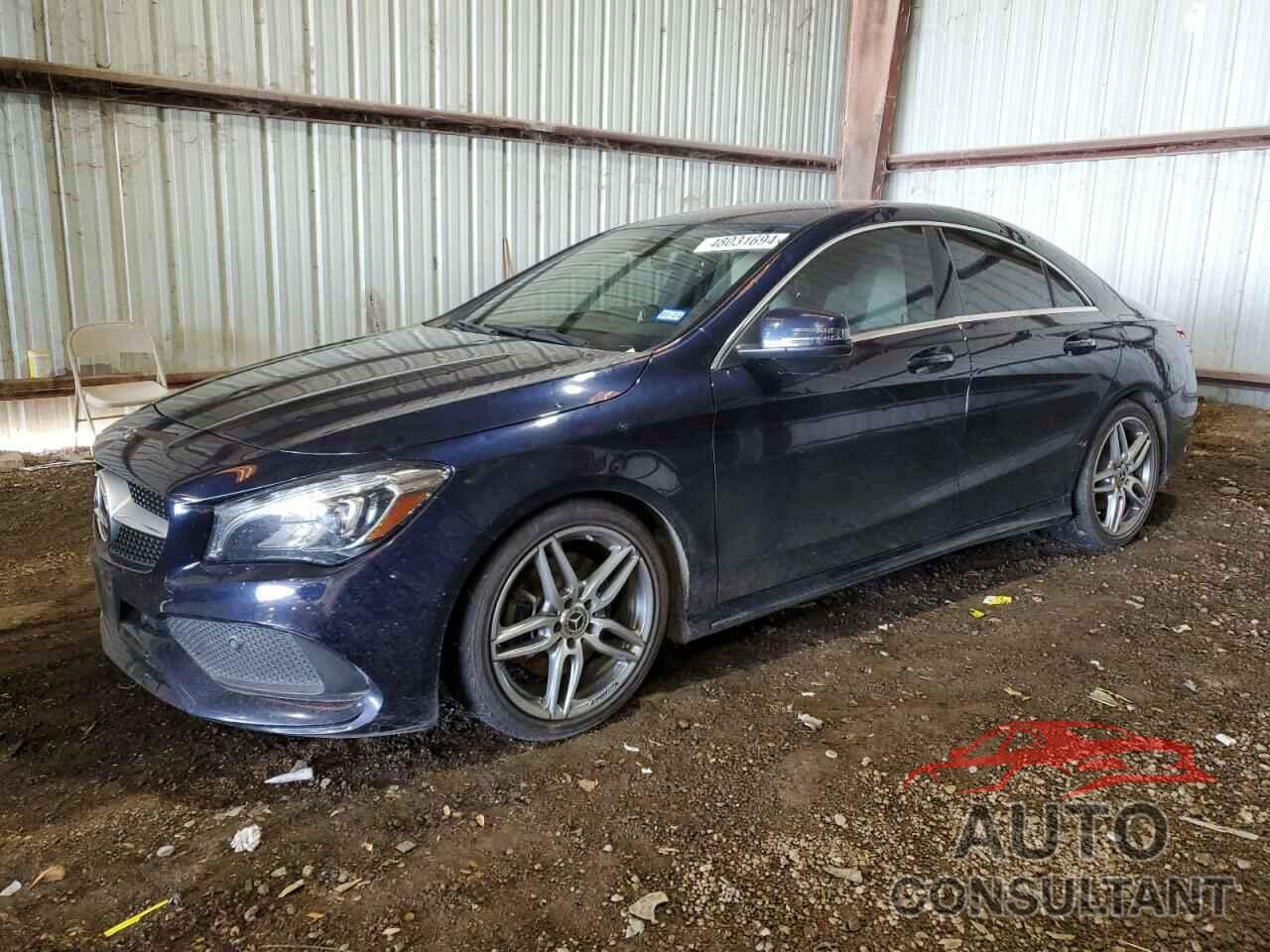 MERCEDES-BENZ CLA-CLASS 2018 - WDDSJ4EB0JN534908