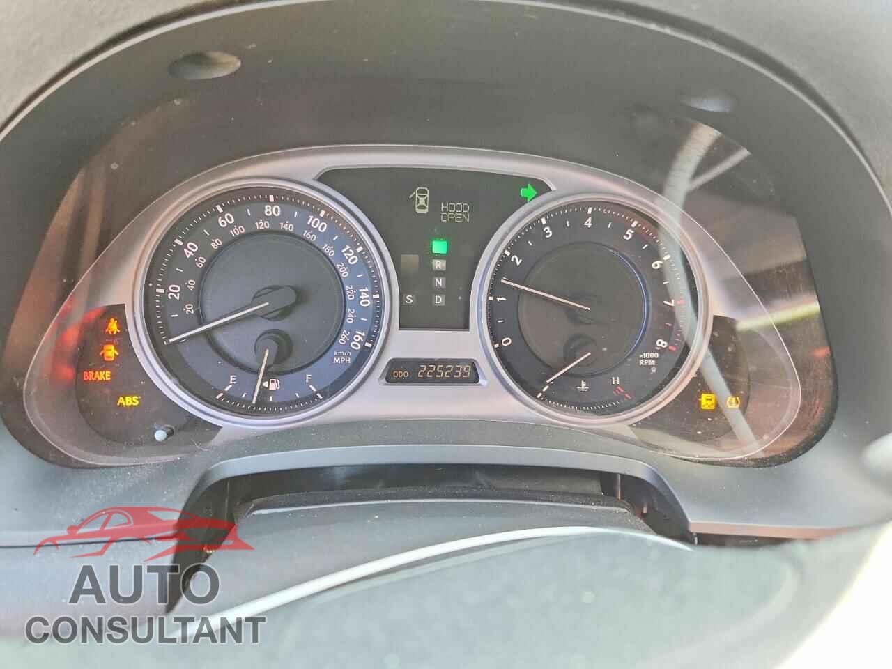 LEXUS IS 250 BAS 2010 - JTHBF5C22A2096638