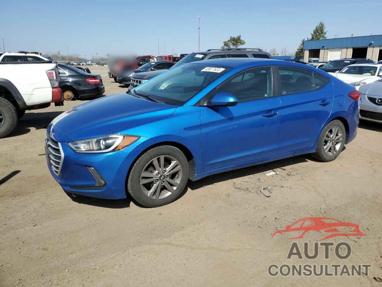 HYUNDAI ELANTRA 2017 - KMHD84LF1HU369595