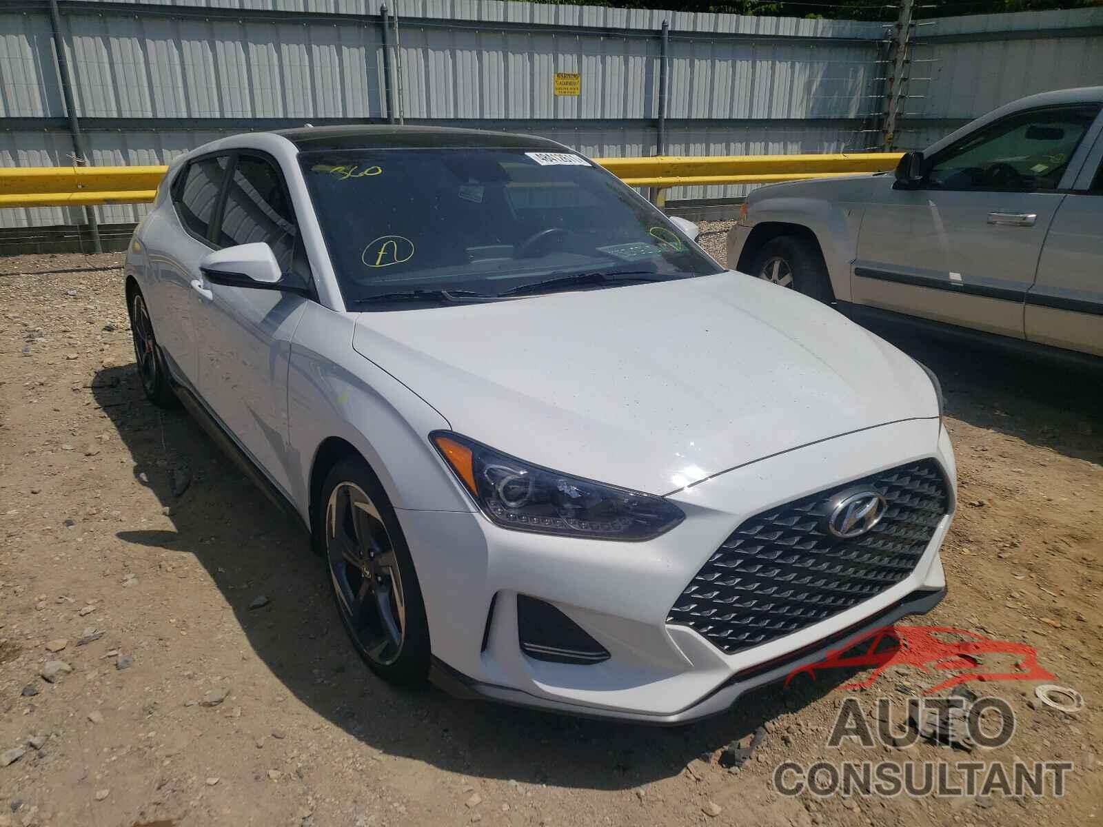 HYUNDAI VELOSTER 2019 - KMHTH6ABXKU014004