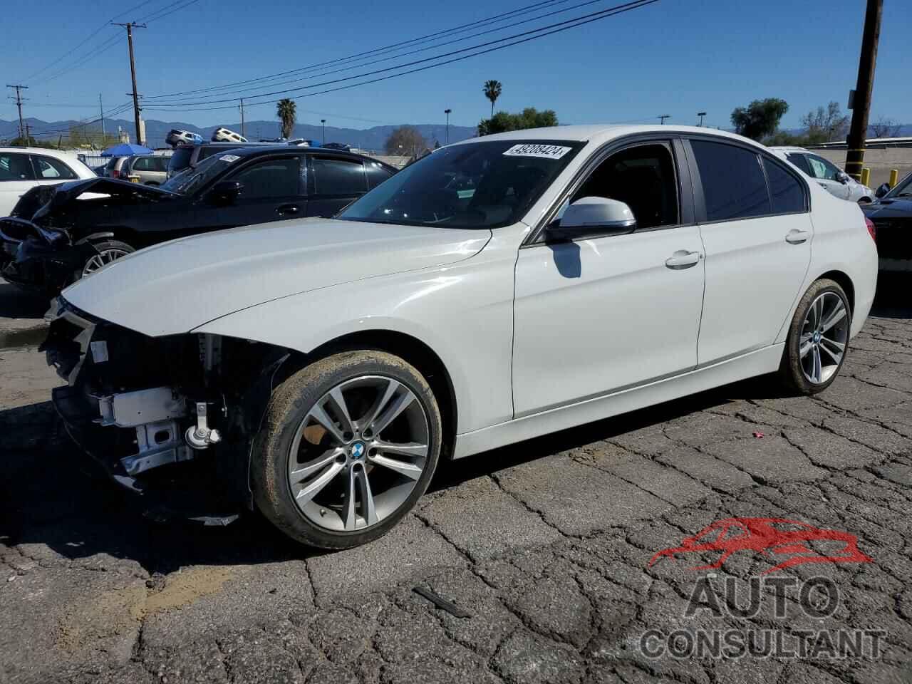 BMW 3 SERIES 2016 - WBA8E1G53GNU10636