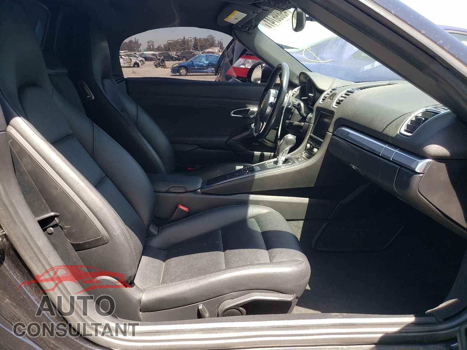 PORSCHE BOXSTER 2016 - WP0CA2A88GS120735
