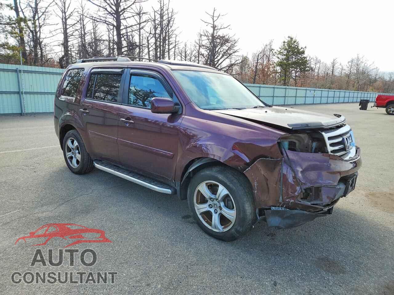 HONDA PILOT 2013 - 5FNYF4H57DB029107