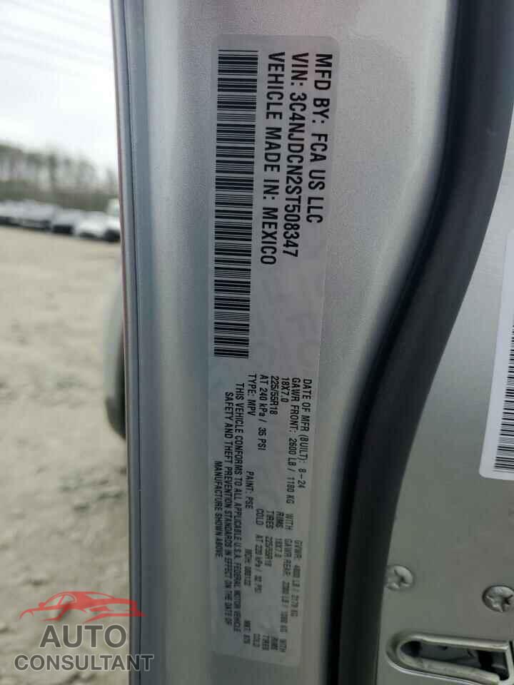 JEEP COMPASS 2025 - 3C4NJDCN2ST508347