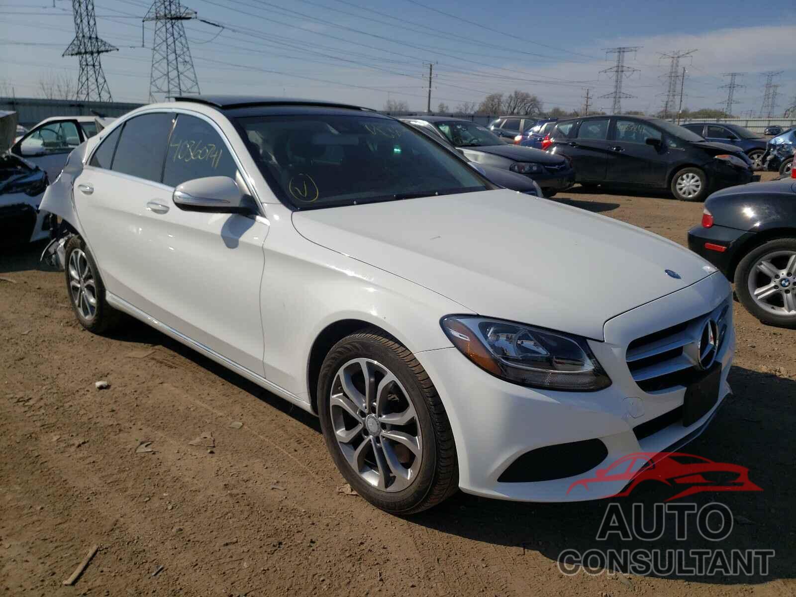 MERCEDES-BENZ C CLASS 2016 - 55SWF4KB4GU150668