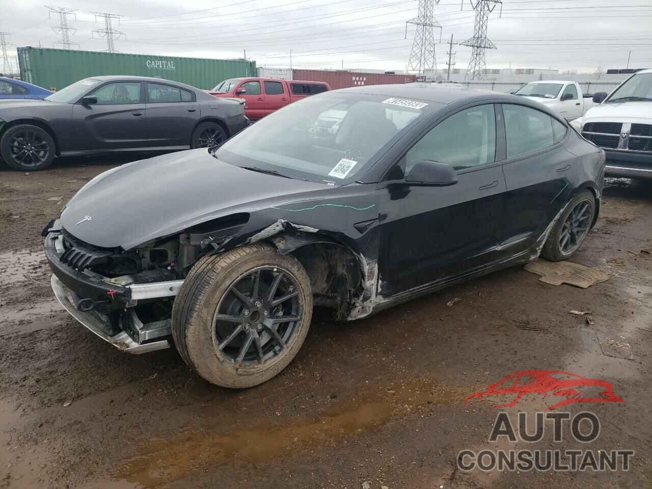 TESLA MODEL 3 2022 - 5YJ3E1EA7NF370215