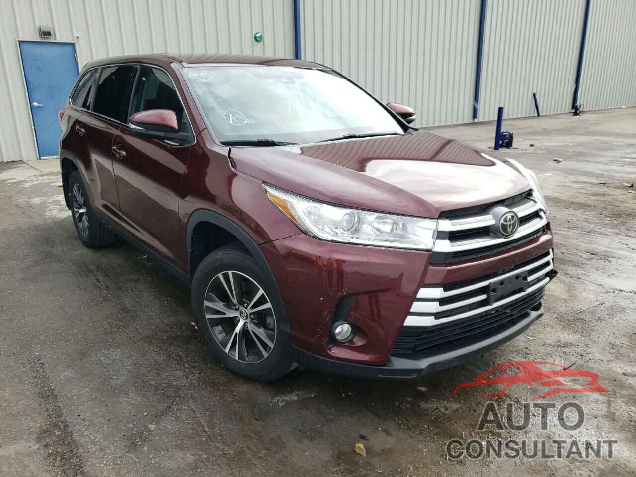 TOYOTA HIGHLANDER 2019 - 5TDBZRFH7KS955006