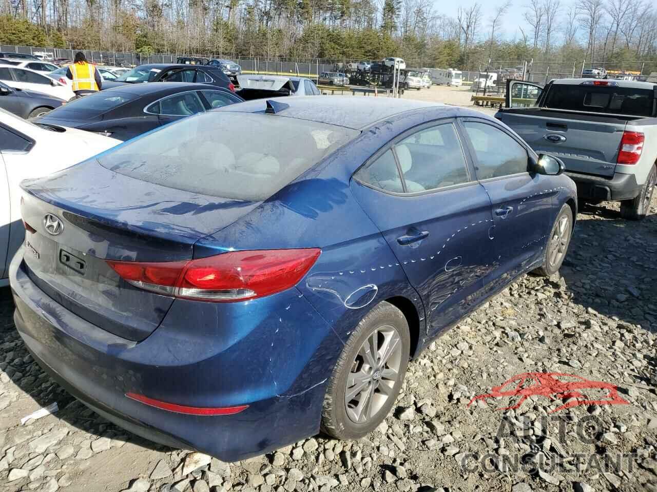 HYUNDAI ELANTRA 2018 - 5NPD84LF2JH358805