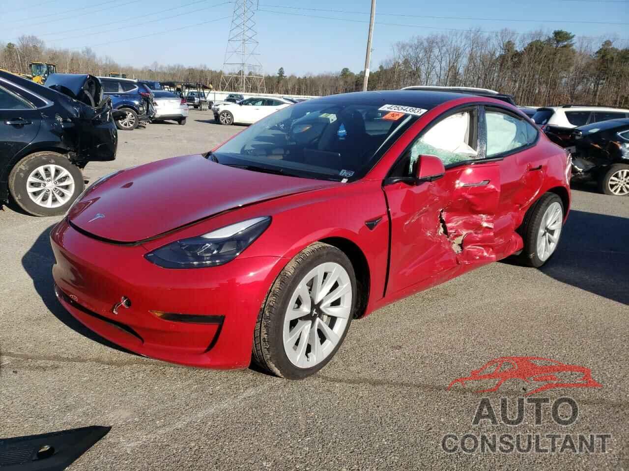 TESLA MODEL 3 2022 - 5YJ3E1EA8NF290759