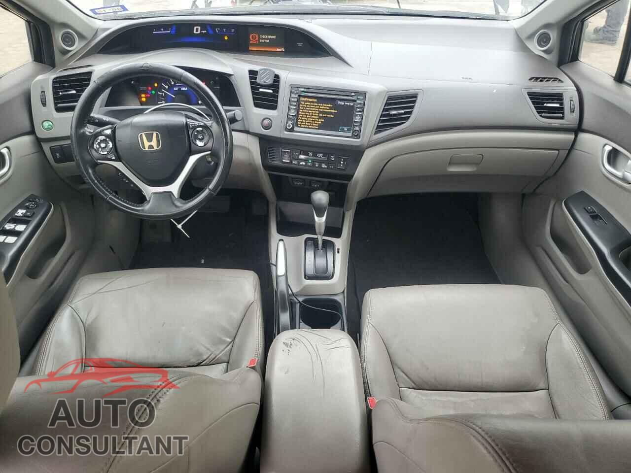 HONDA CIVIC 2012 - JHMFB4F38CS009890