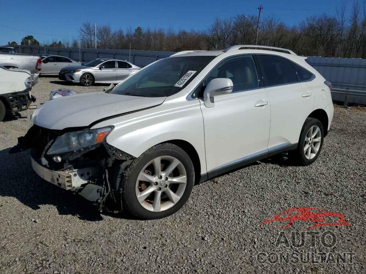 LEXUS RX350 2012 - 2T2ZK1BAXCC081107