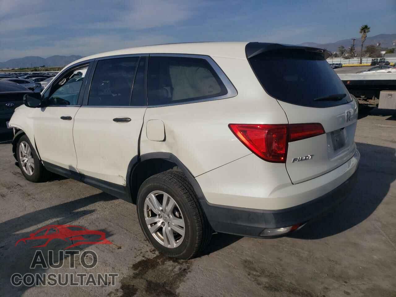 HONDA PILOT 2017 - 5FNYF5H19HB006310