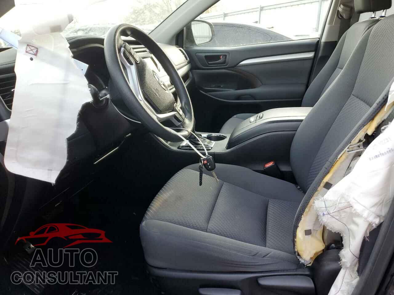 TOYOTA HIGHLANDER 2017 - 5TDBZRFH2HS463444