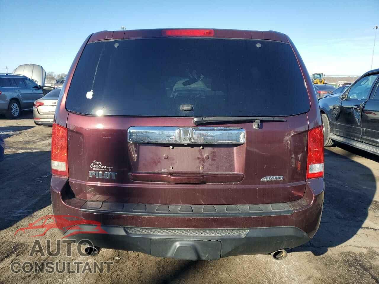 HONDA PILOT 2012 - 5FNYF4H53CB026705