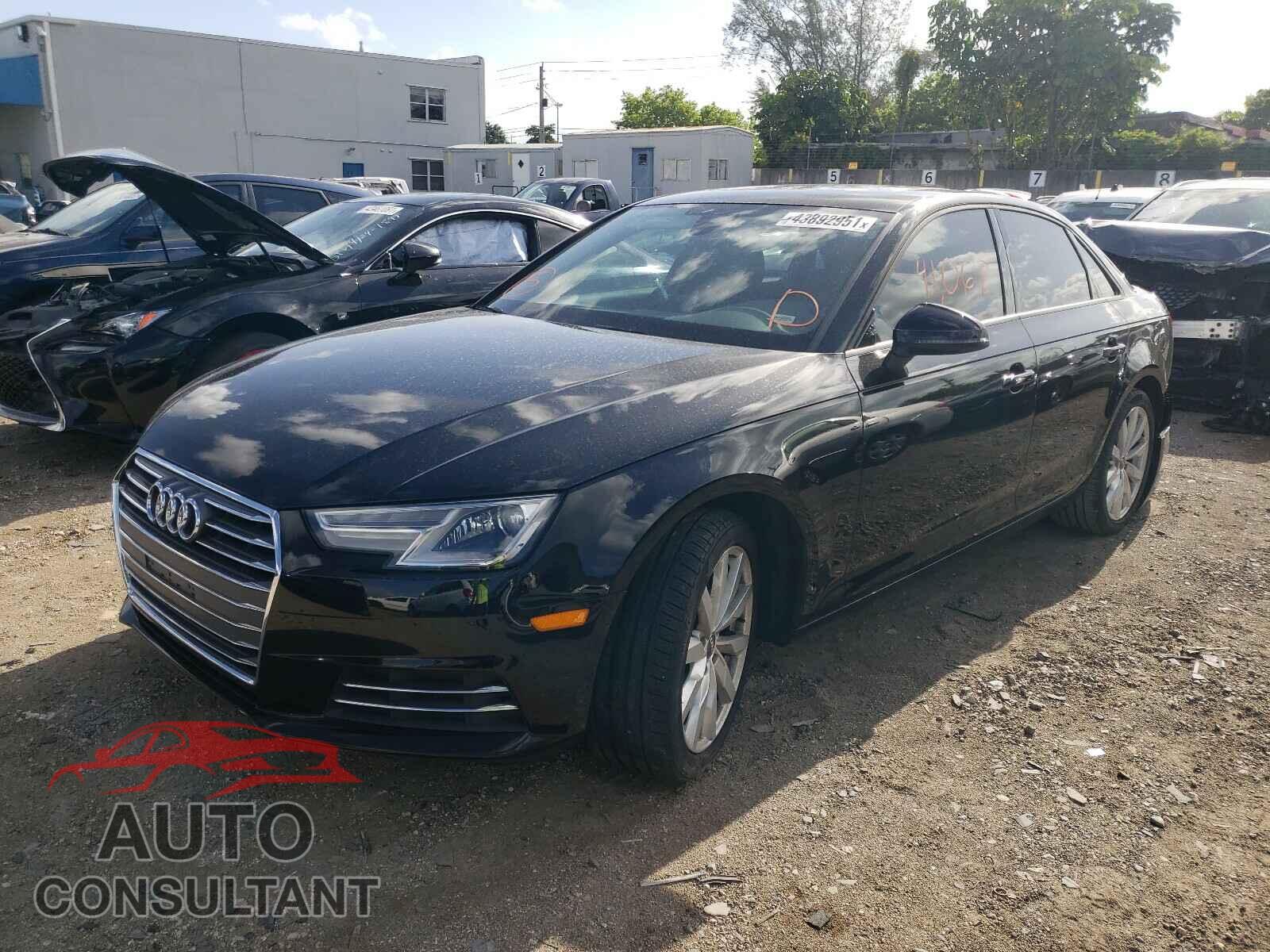 AUDI A4 2017 - WAUGMAF40HN049455