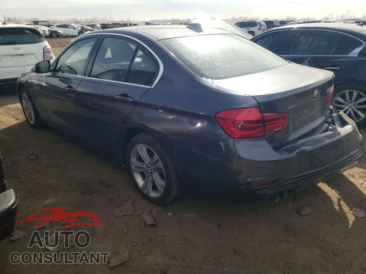 BMW 3 SERIES 2017 - WBA8D9C34HA012446