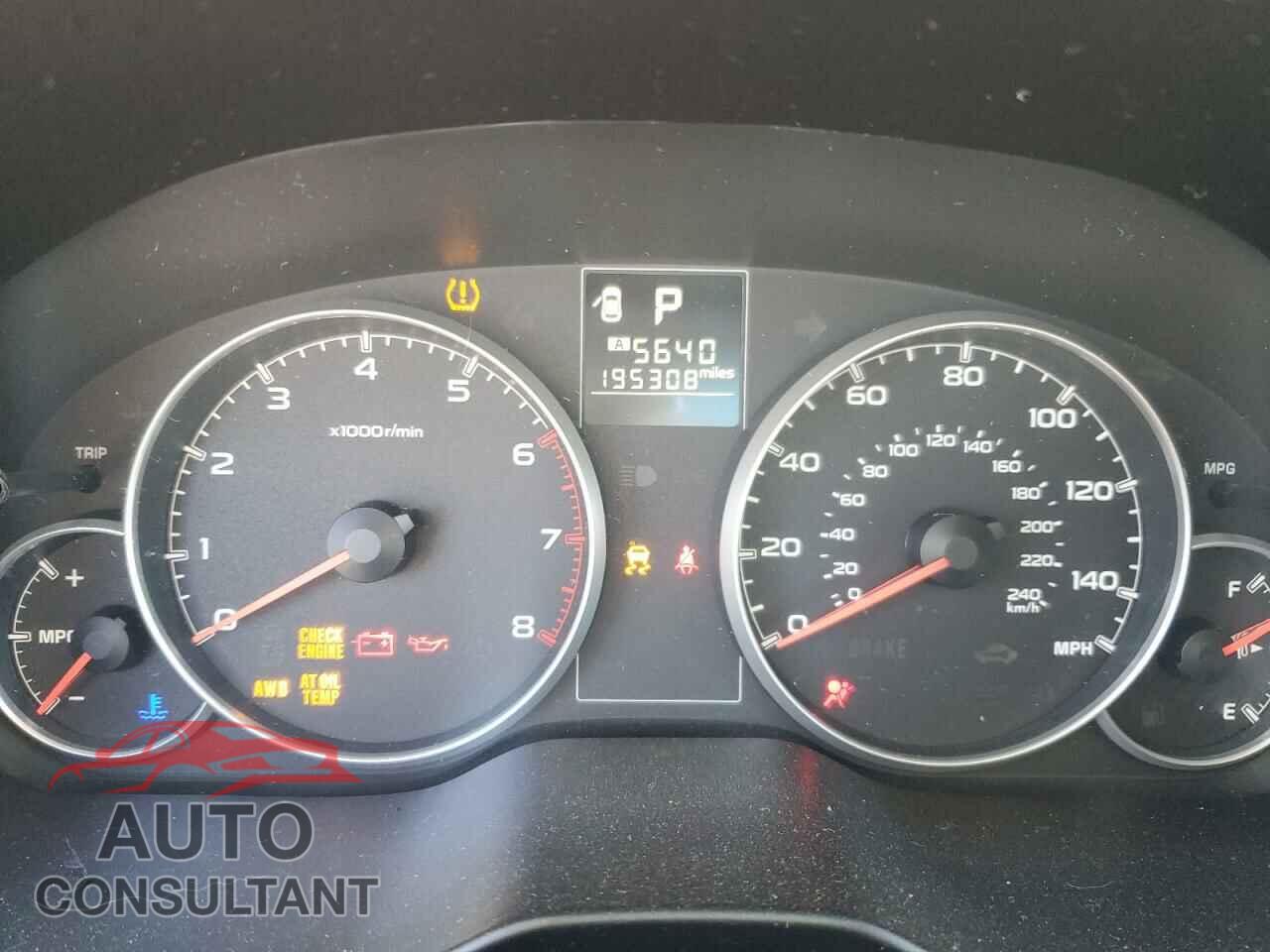 SUBARU OUTBACK 2013 - 4S4BRBCC8D3277737