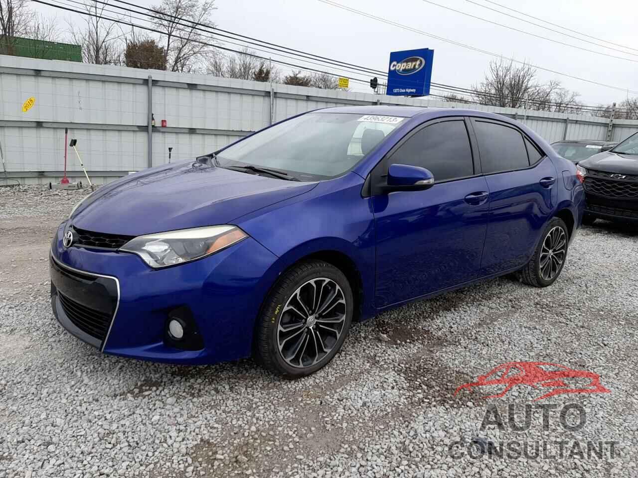 TOYOTA COROLLA 2016 - 5YFBURHE0GP488349