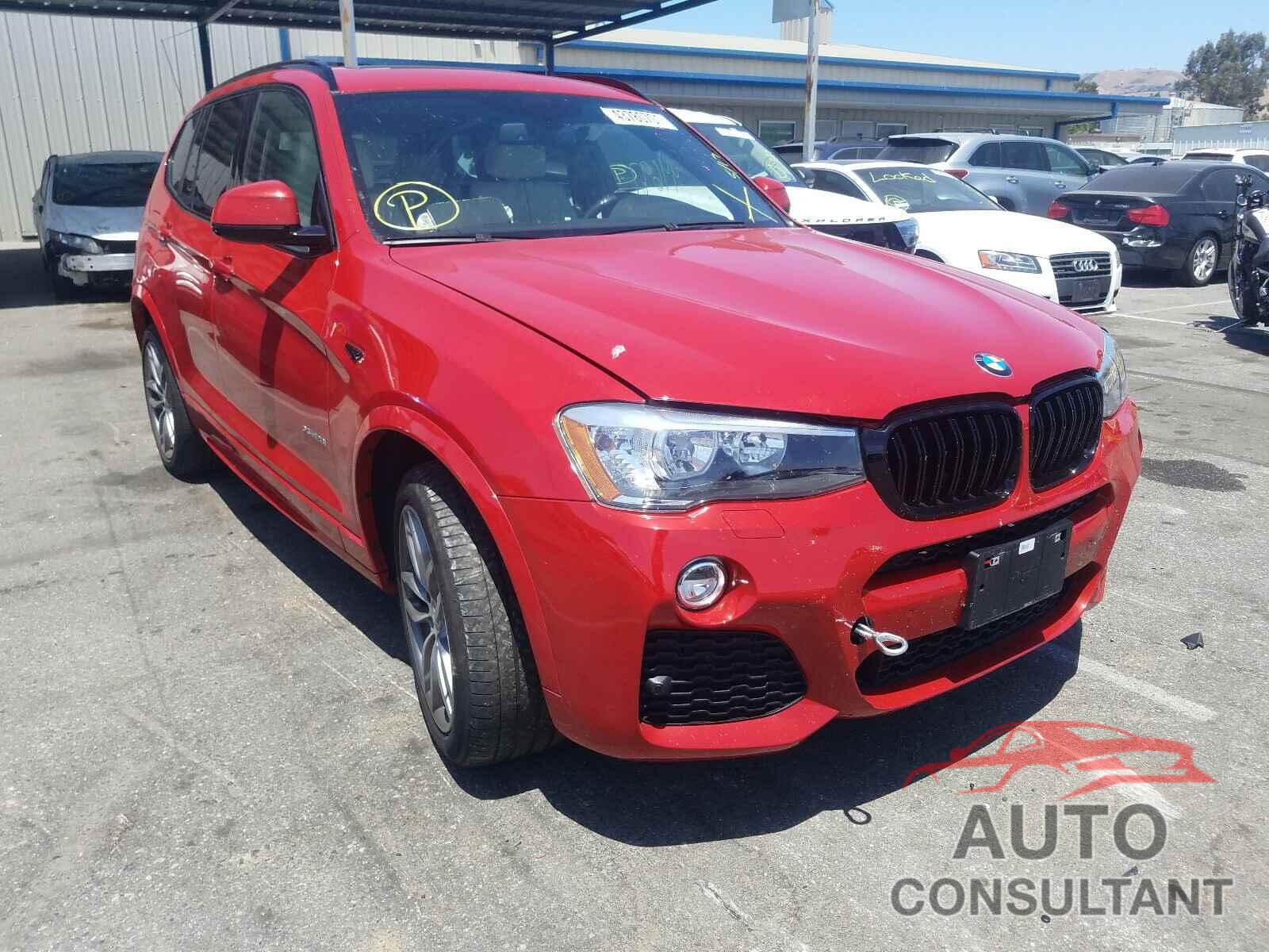 BMW X3 2017 - 5UXWX9C39H0W69510