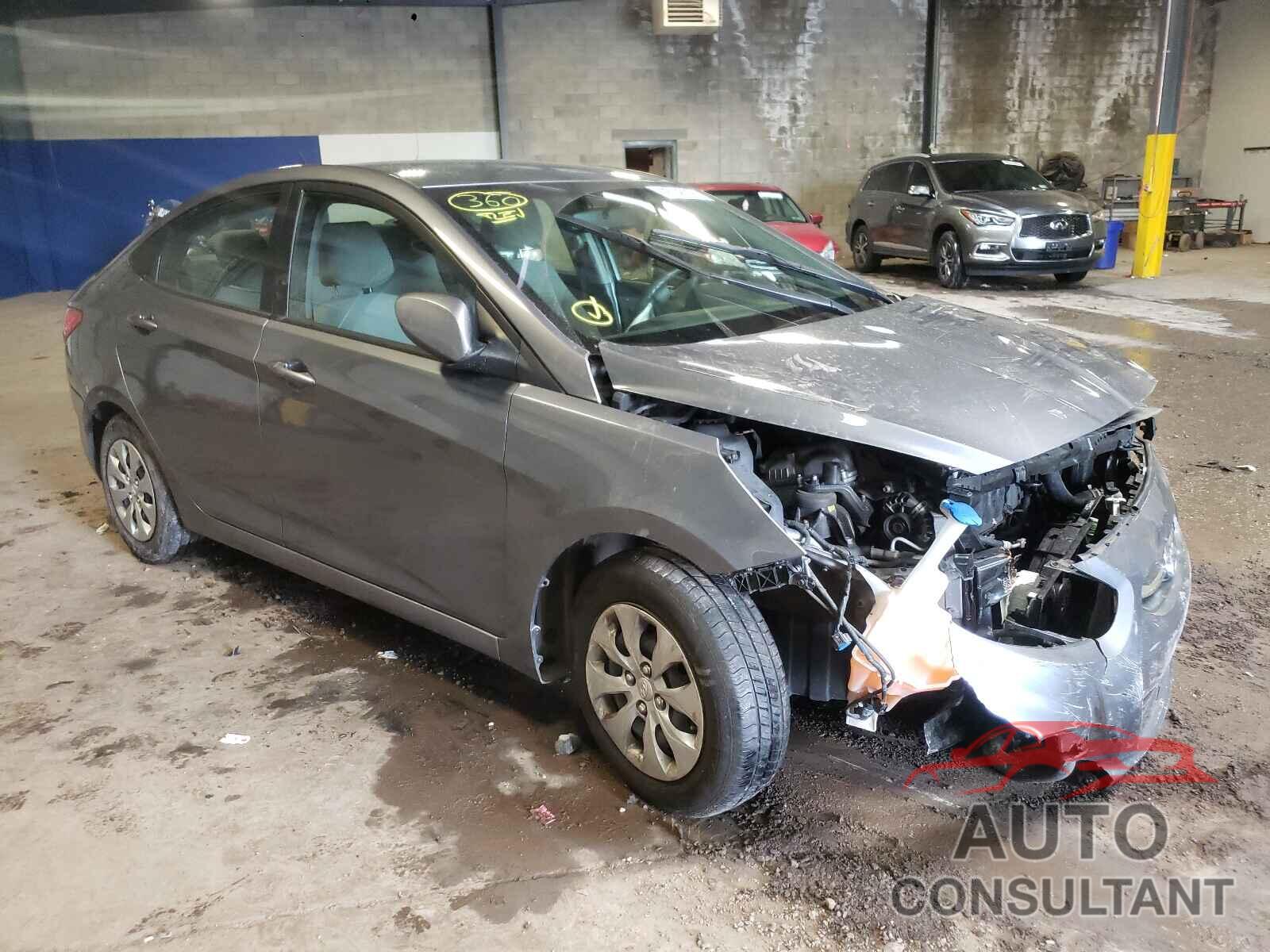 HYUNDAI ACCENT 2017 - KMHCT4AE7HU191938