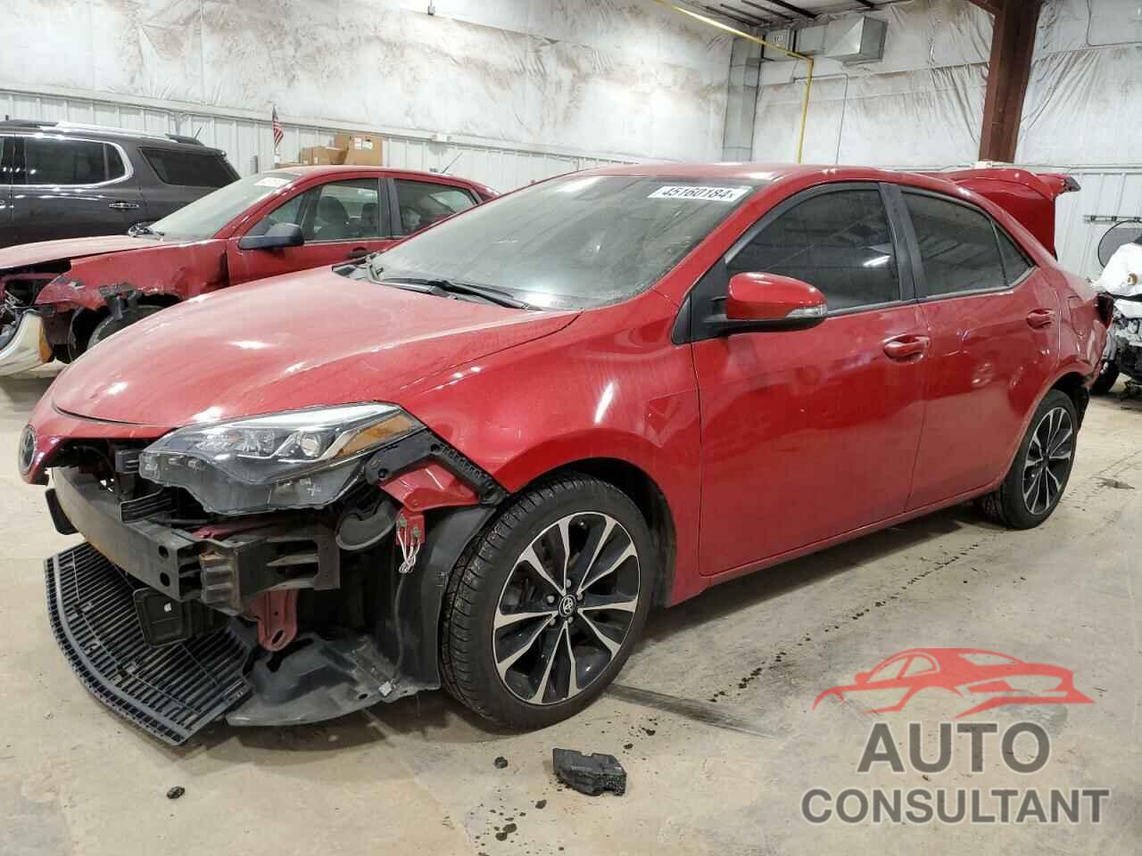 TOYOTA COROLLA 2019 - 2T1BURHE2KC184559