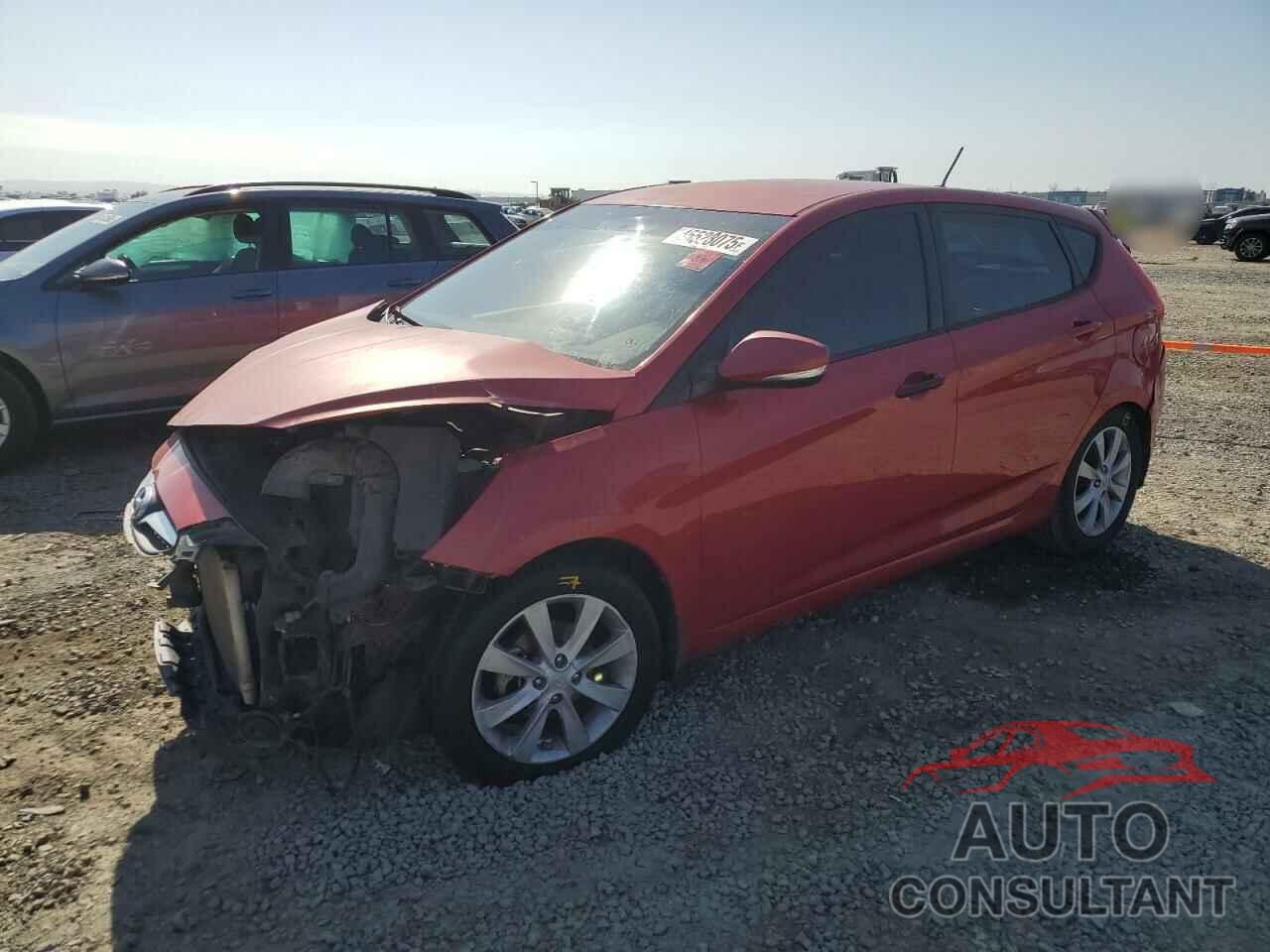 HYUNDAI ACCENT 2013 - KMHCU5AEXDU071564