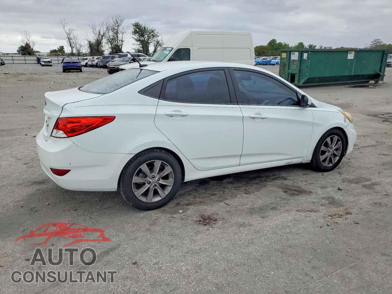 HYUNDAI ACCENT 2012 - KMHCU4AE9CU126207