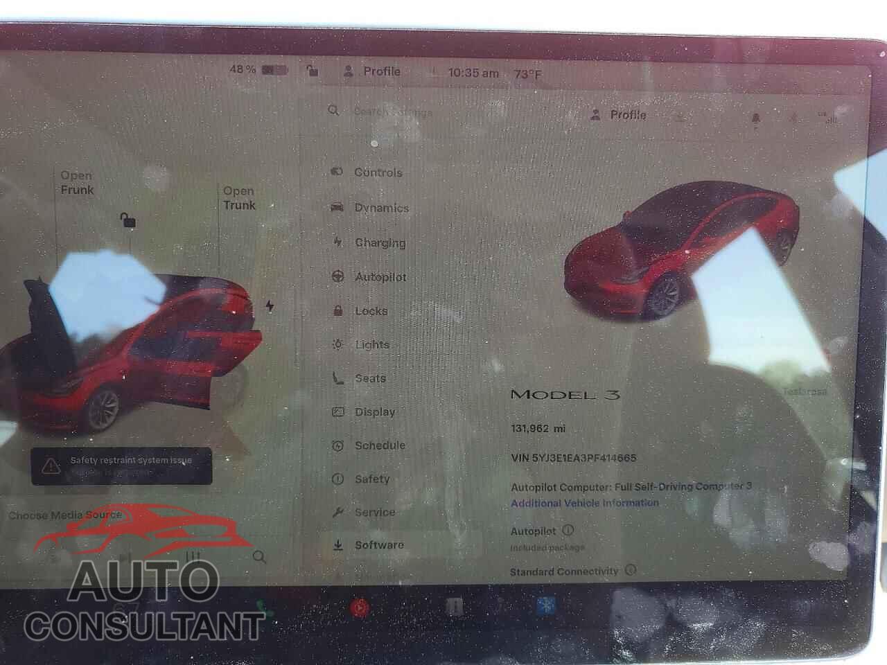 TESLA MODEL 3 2023 - 5YJ3E1EA3PF414665