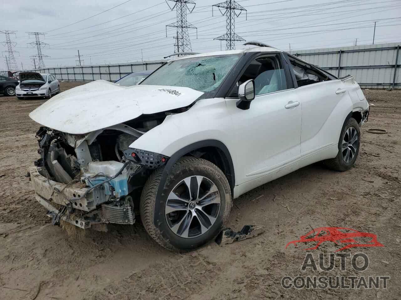 TOYOTA HIGHLANDER 2021 - 5TDGZRBH8MS134639