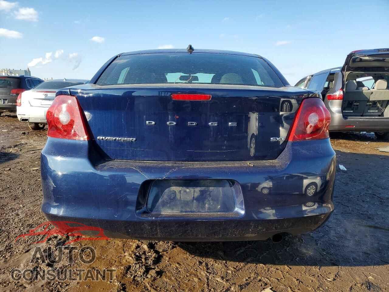 DODGE AVENGER 2013 - 1C3CDZCB7DN586535