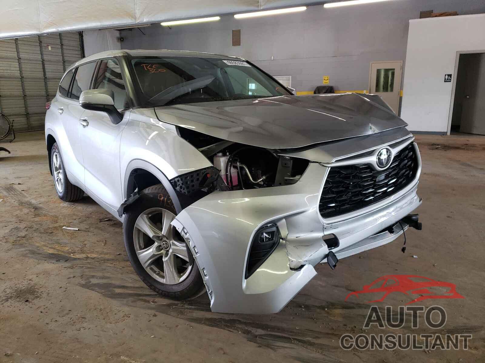 TOYOTA HIGHLANDER 2021 - 5TDBZRBH1MS099761