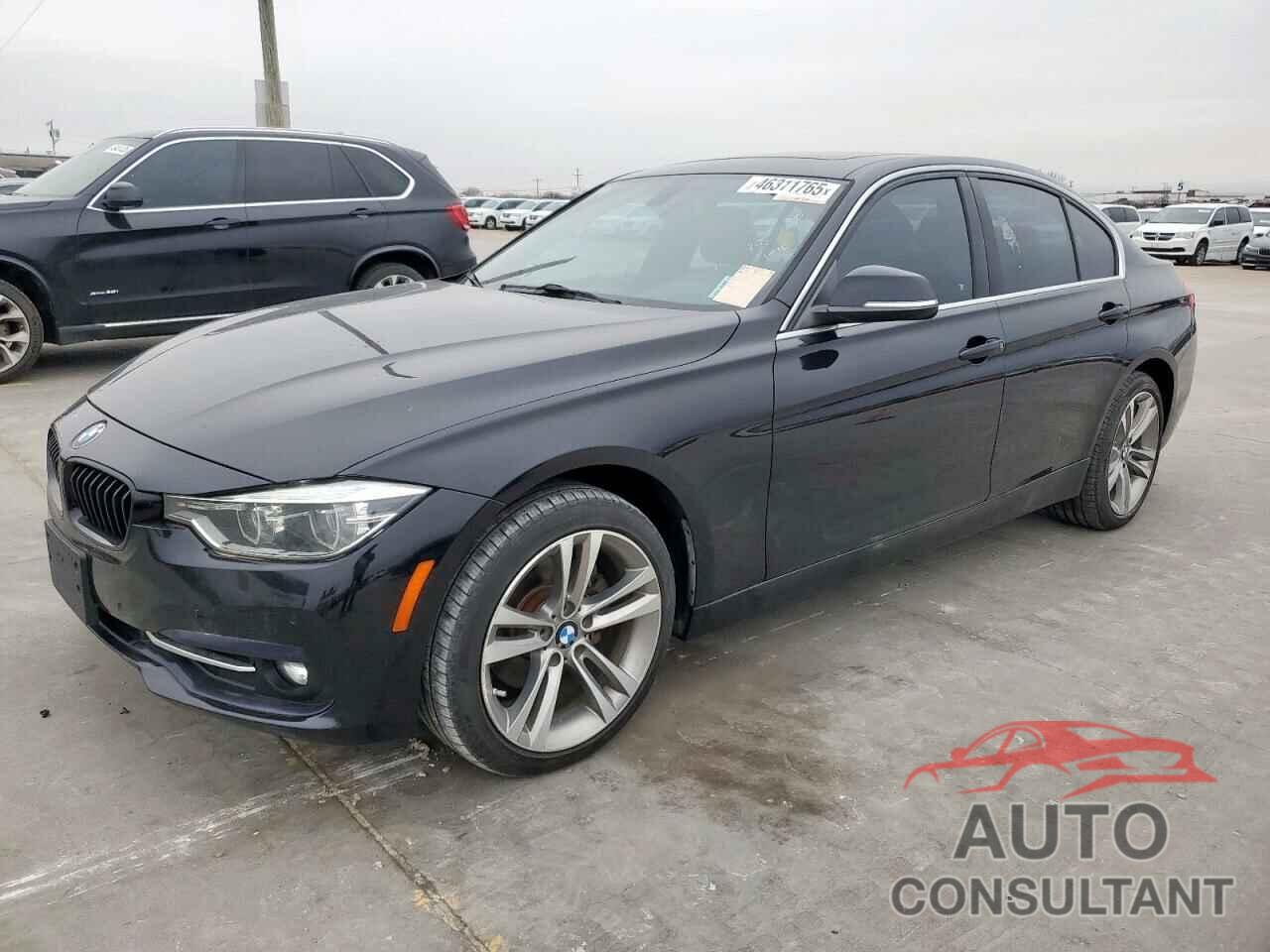 BMW 3 SERIES 2017 - WBA8B9G32HNU57163